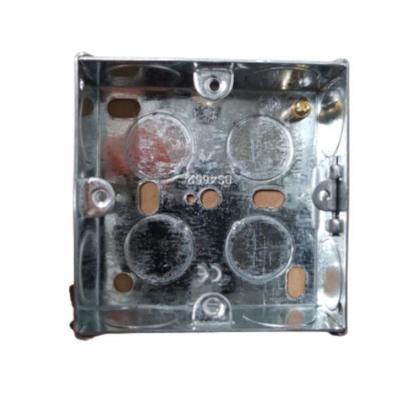 1 Gang 25mm Flush Metal Box (1)