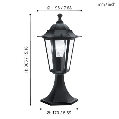 LATERNA 4 Bollard Pedestal Light