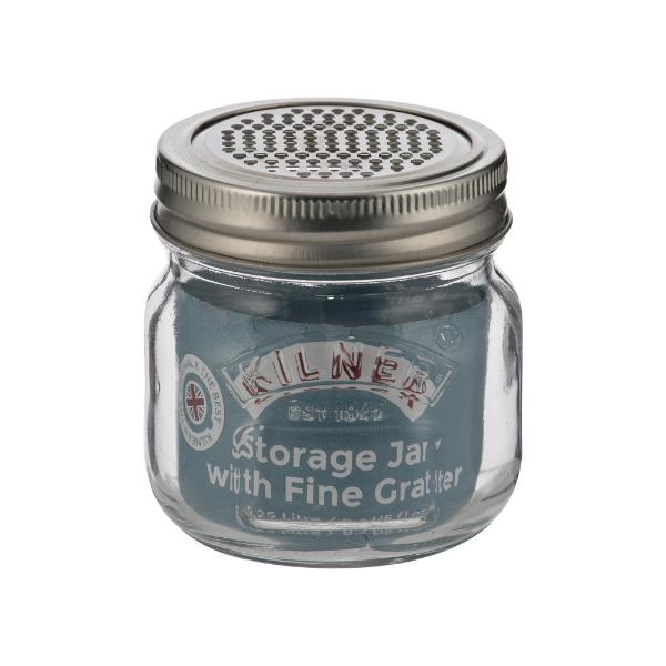 Kilner Storage Jar &amp; Fine Grater Lid 0.25L