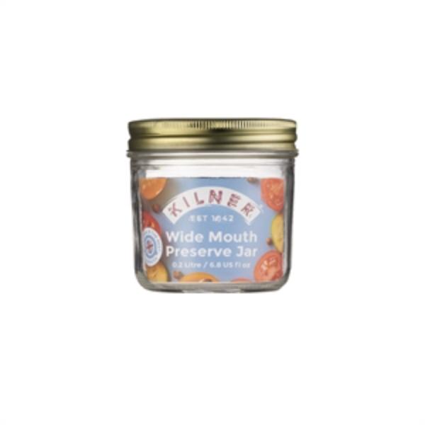 Kilner Wide Mouth Preserve Jar 0.2L