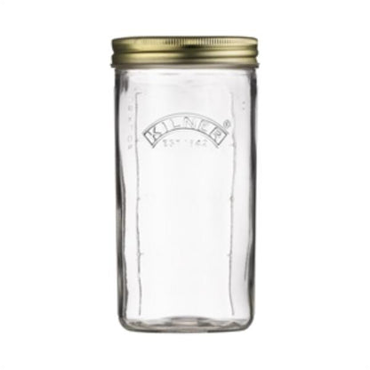 Kilner Wide Mouth Preserve Jar 1L