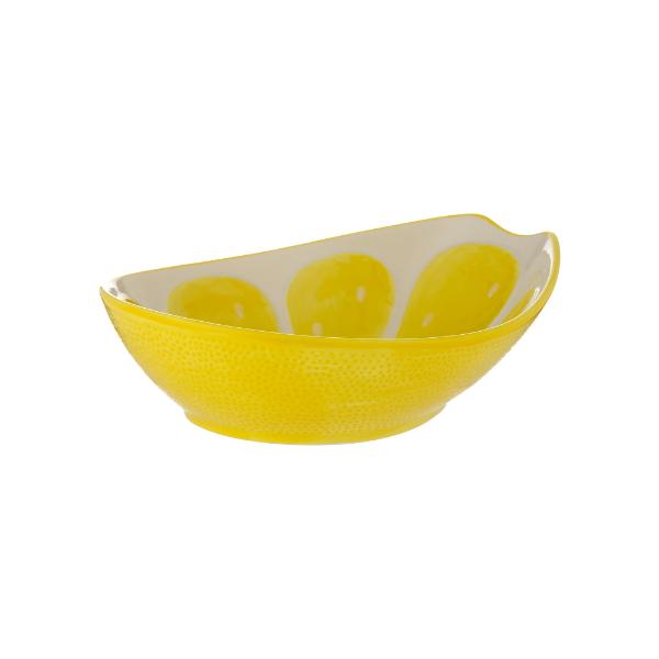 Typhoon World Foods 22Cm Lemon Oval Bowl