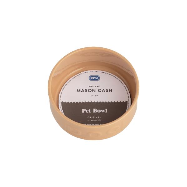 Mason Cash Cane Lettered Dog Bowl 13cm