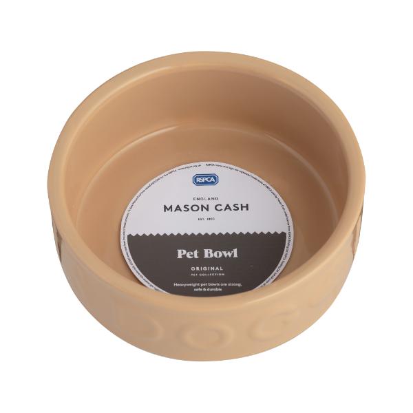 Mason Cash Cane Lettered Dog Bowl 18cm