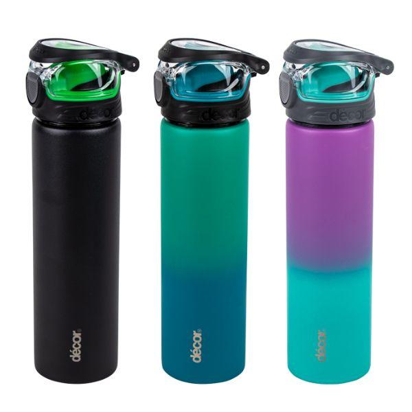 DÃ©cor Energy S/Steel With Flip Lid 780Ml