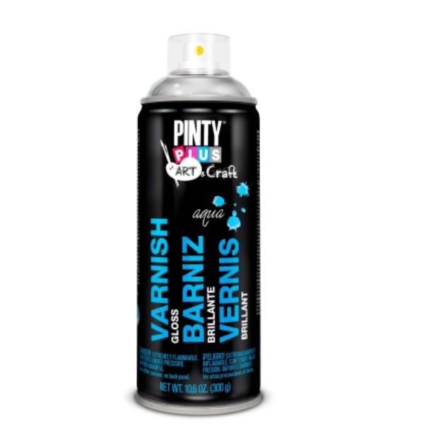 Pinty Plus Art Clear Varnish Spray 400Ml Gloss