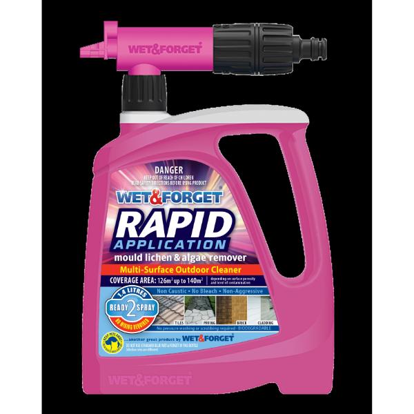 Wet &amp; Forget Rapid Application Pack 1.4L