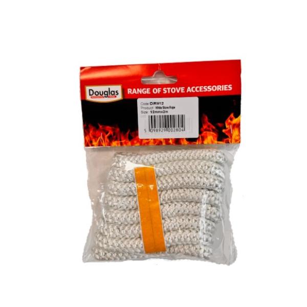 Douglas White Stove Rope 12mm x 2m