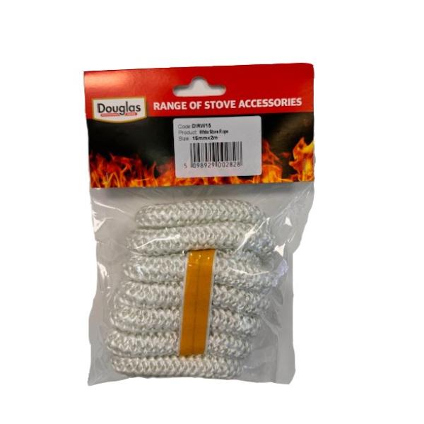 Douglas White Stove Rope 15mm x 2m