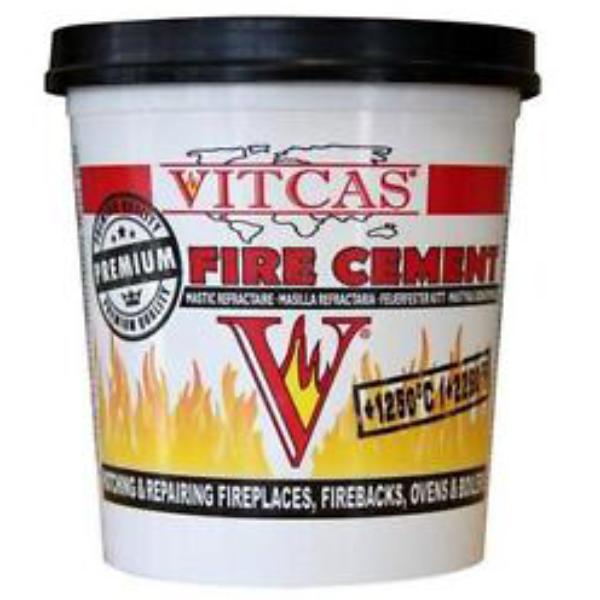Vitcas Premium Black Fire Cement 1kg