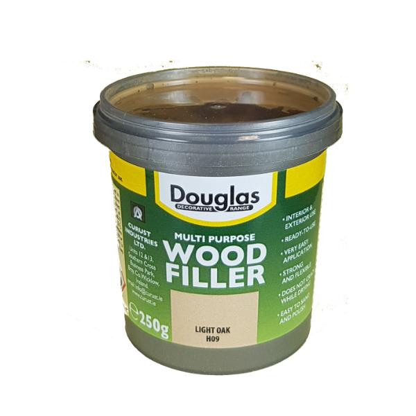 Douglas Multi Purpose Wood Filler 250gr Light Oak