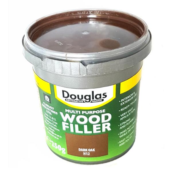 Douglas Multi Purpose Wood Filler 250gr Dark Oak