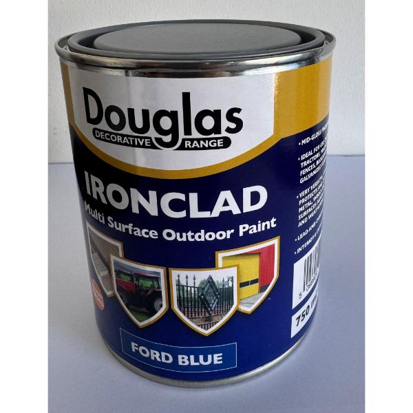 Douglas Ironclad Paint Ford Blue 750ml
