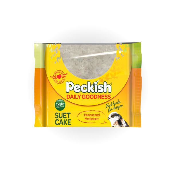 Peckish Daily Goodness Mealworm Suet Cake 300G