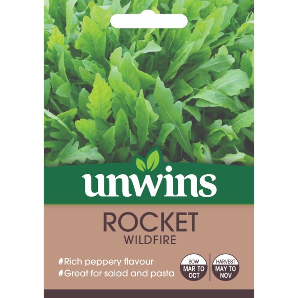 Unwins Seed Packet Rocket Wildfire
