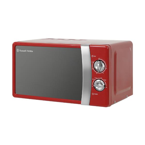 Russell Hobbs Colours Plus 17L Manual Microwave Red