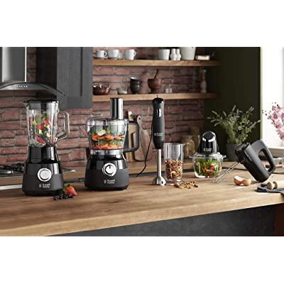 Russell Hobbs DESIRE MATT BLACK Glass Jug Blender