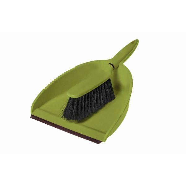Greener Cleaner Dustpan &amp; Brush Green