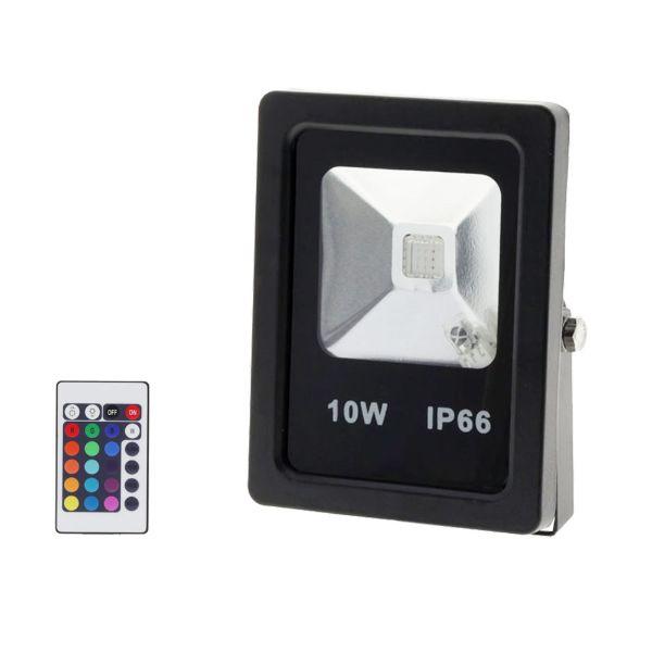 LED RGB Floodlight With Remote Control