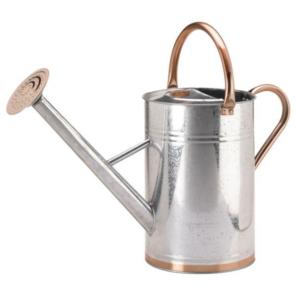 Grozone Watering Can – 9L Galvanised Steel