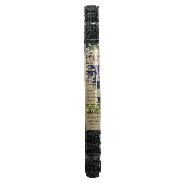 Smart Climbing Plant &amp; Fencing Mesh - Green 50mm - 1m x 5m