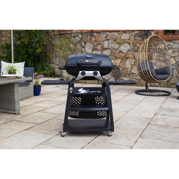 Sahara Storm 2 Burner Semi-Portable Gas BBQ
