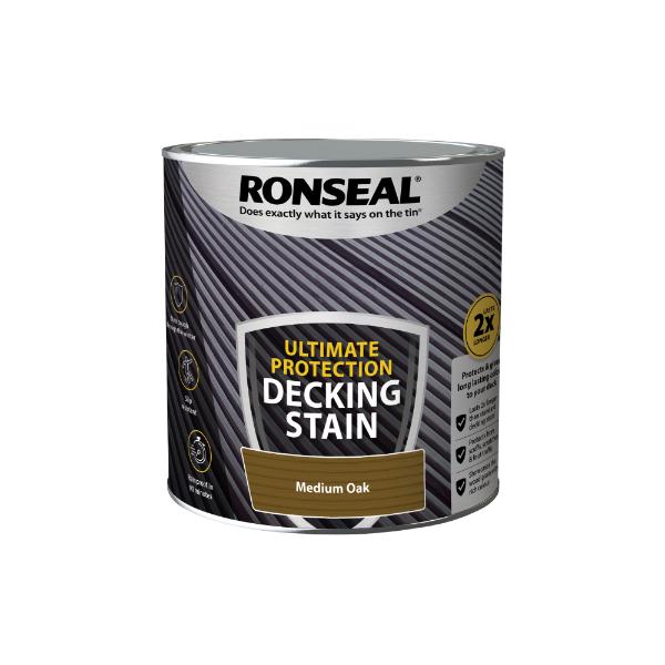 Ultimate Protection Decking Stain Medium Oak 2.5L