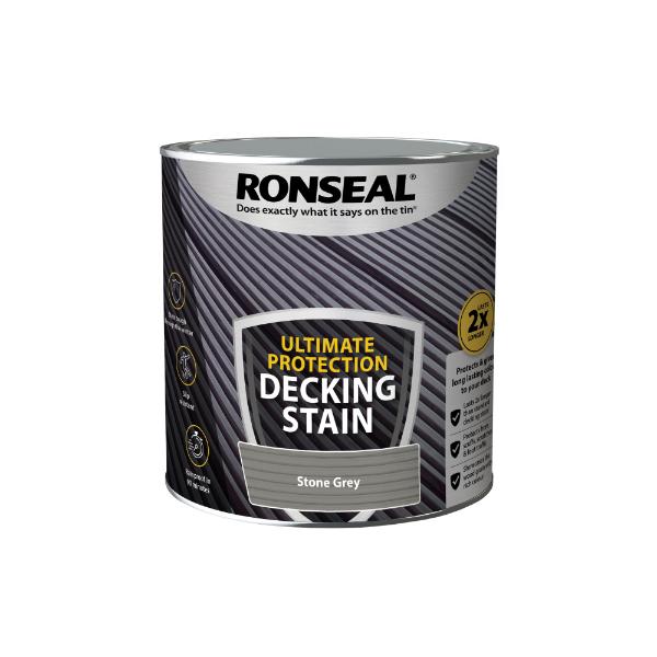 Ultimate Protection Decking Stain Stone grey 2.5L