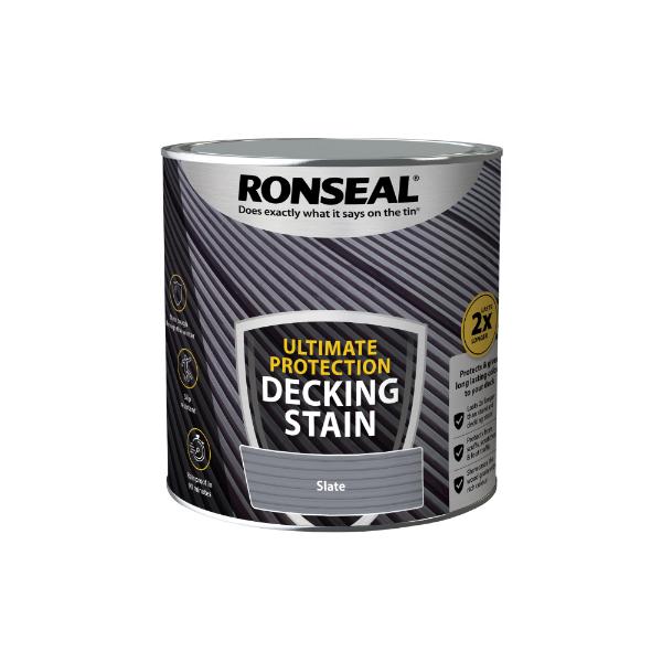 Ultimate Protection Decking Stain Slate 2.5L