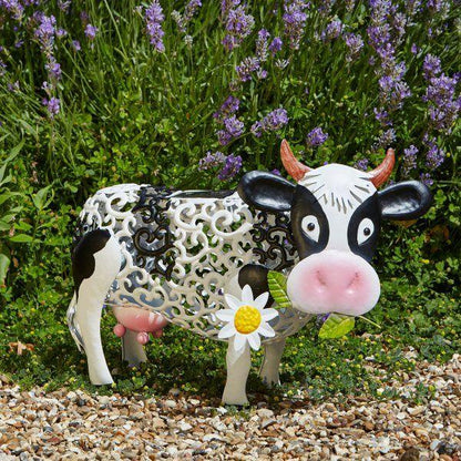 Smart Garden Solar Silhouette Daisy Cow