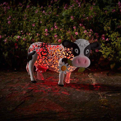 Smart Garden Solar Silhouette Daisy Cow