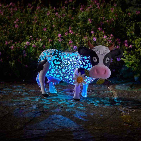 Smart Garden Solar Silhouette Daisy Cow