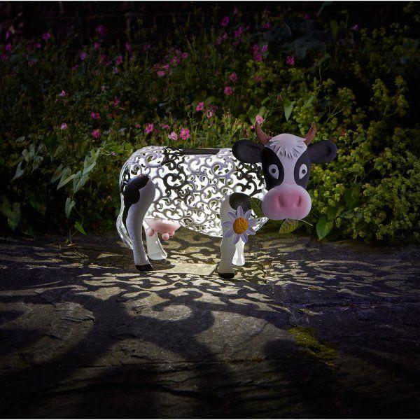 Smart Garden Solar Silhouette Daisy Cow