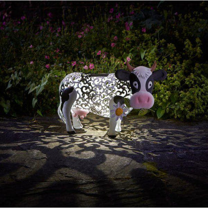 Smart Garden Solar Silhouette Daisy Cow