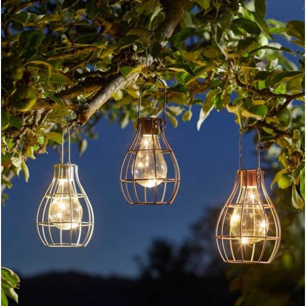 Smart Garden Eureka! Firefly Lantern Siliver, Rose Gold And Copper