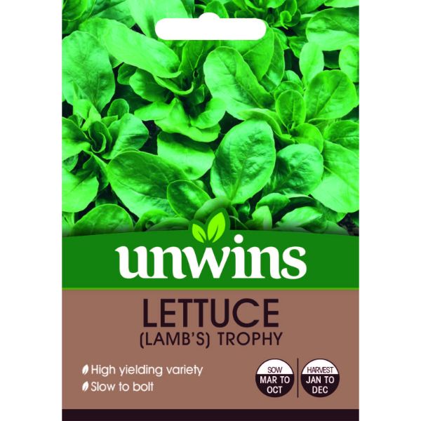 Unwins Seed Packet Lettuce (Leaves) Lamb&