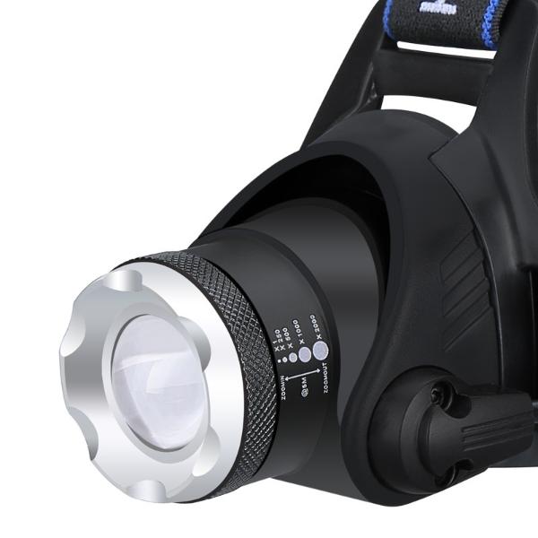 Lucia Rechargeable LED Head Torch With Sensor L-SY005 300 Lumen
