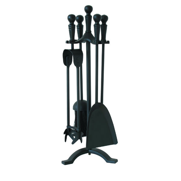Traditional Collection 18&quot; Turned Handle Companion Set