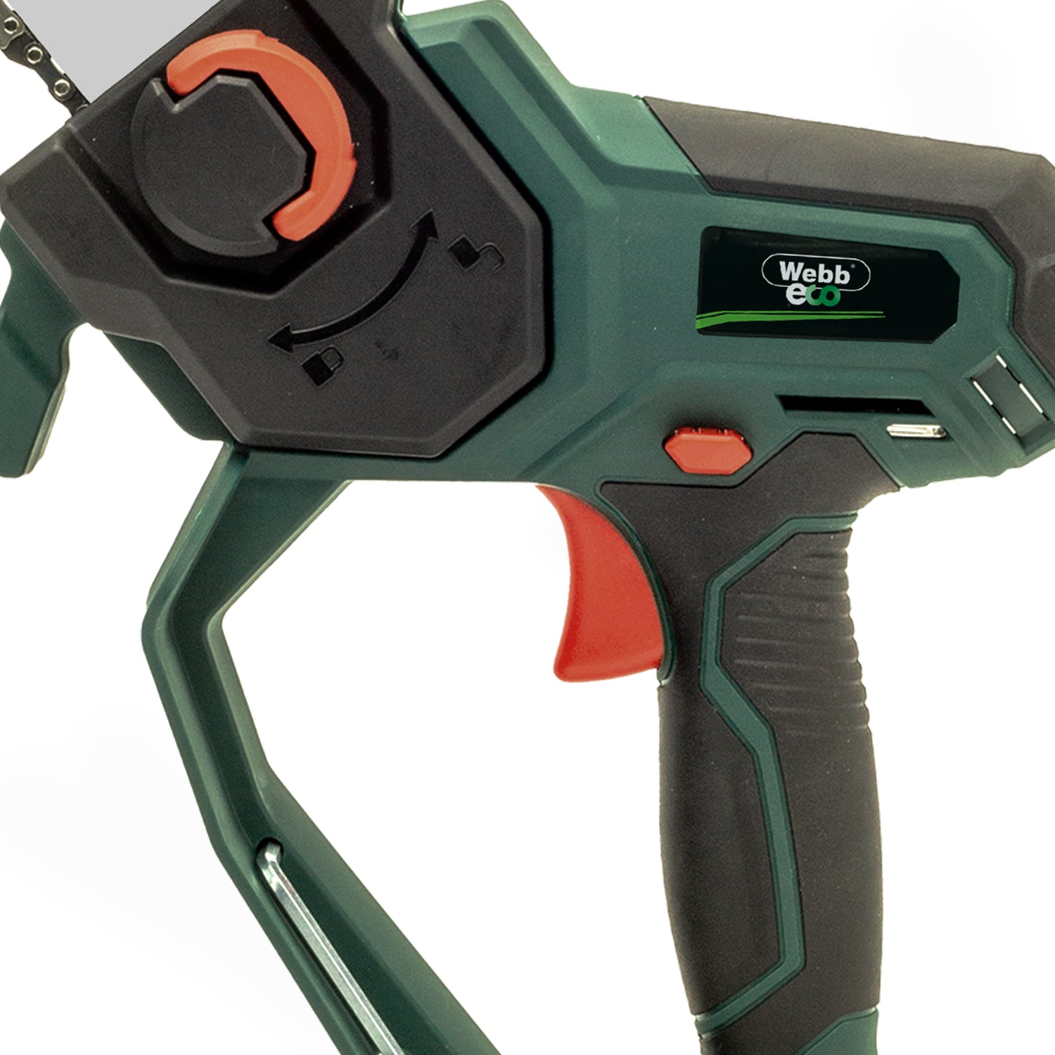 Webb Eco 20v Lithium Cordless 15cm Pruning Saw with x 2ah