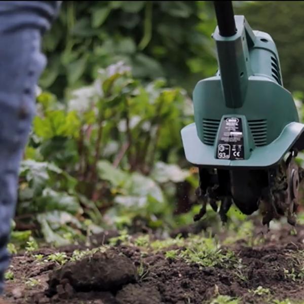 Webb Eco 20v Lithium Cordless Tiller with 1 x 2ah battery &amp; 1 X 2ah charger
