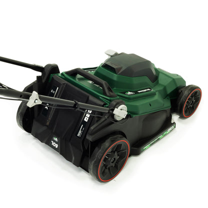 Webb Eco 40V Cordless Lawnmower 43cm with 2 x 4ah batteries &amp; charger