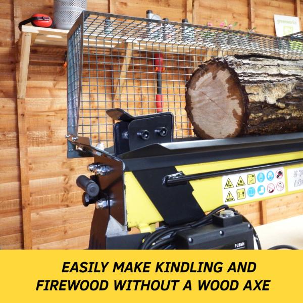 Platinum PLS5H 5 Ton Hydraulic Electric Log Splitter With Wheels 2000W