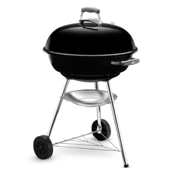 Weber Kettle Compact Charcoal 57cm Barbecue Black