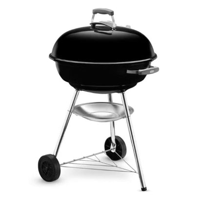 Weber Kettle Compact Charcoal 57cm Barbecue Black