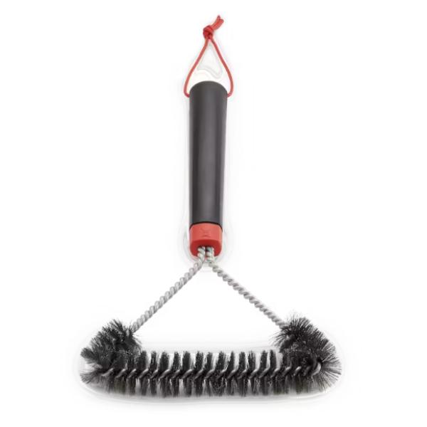 Weber 30cm Three-Sided Grill Brush