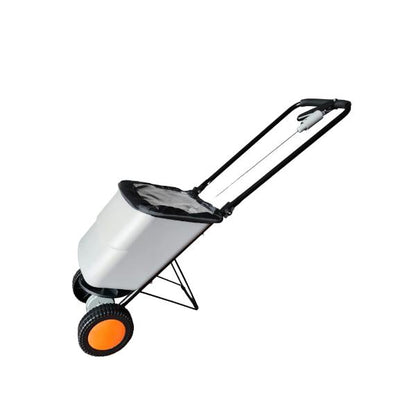 Rapid Assembly Rotary Garden Spreader 12L Grey
