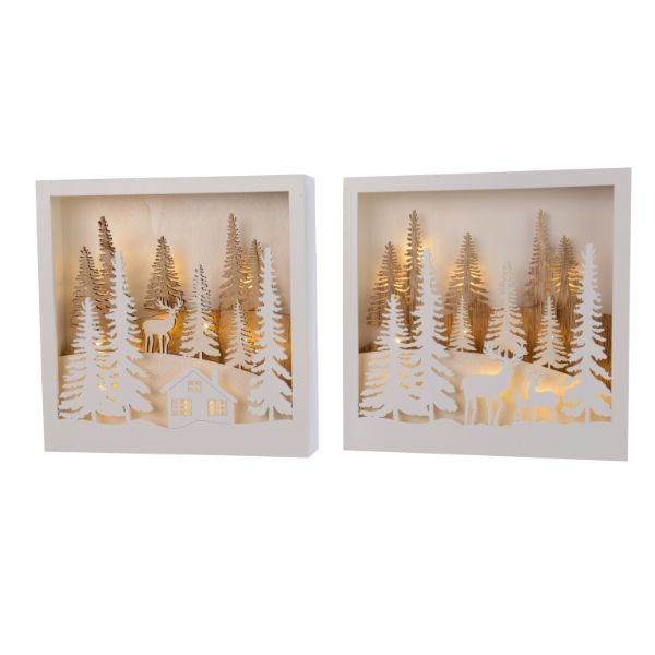 Christmas Micro LED battery operated - scenery