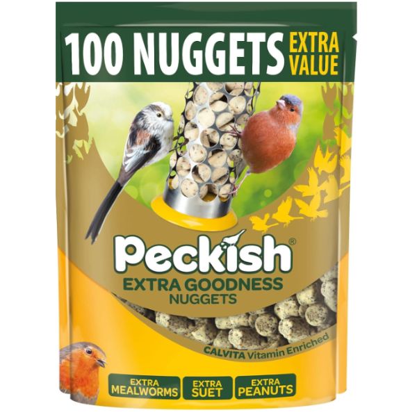 Peckish Extra Goodness Nuggets 100 Pack