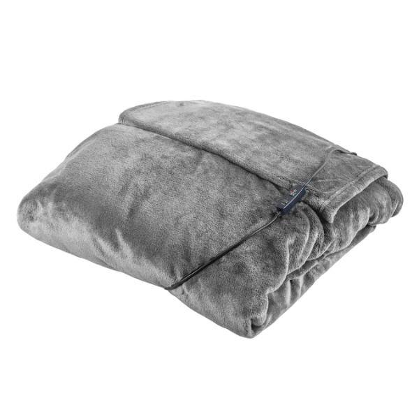 Carmen Wearable Heated Throw 183 x 155cm Grey