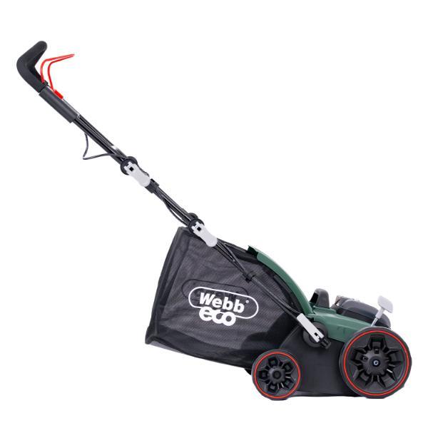 Webb X Series 40V (2 X 20V) 38CM (15") Cordless Scarrifier Rake with 2 X 4Ah Batteries &amp; Charger